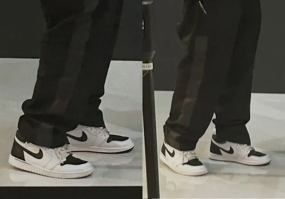 fragment design union la air jordan 1 white black 1