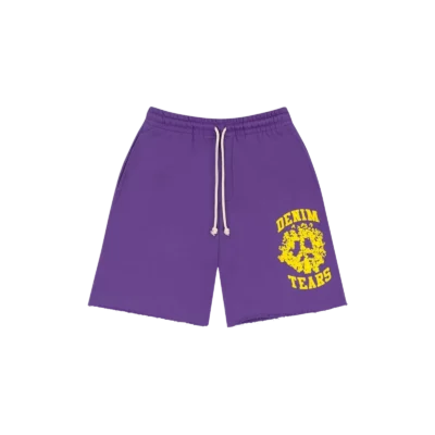 Denim University Sweat Shorts « Purple »