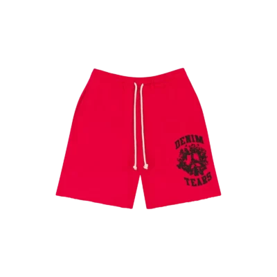 Denim University Sweat Shorts « Red »