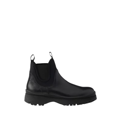 Leather And Stretch Fabric Brixxen