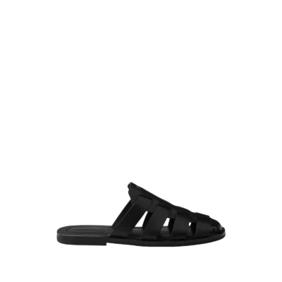 Leather Fisherman Mules