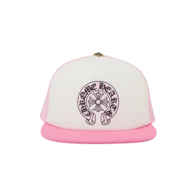 Chrome Hearts Sex Records Hat White Pink