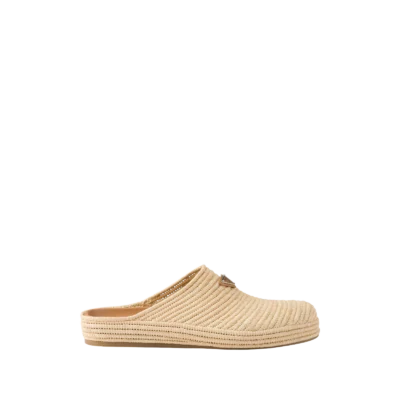 Raffia Mules