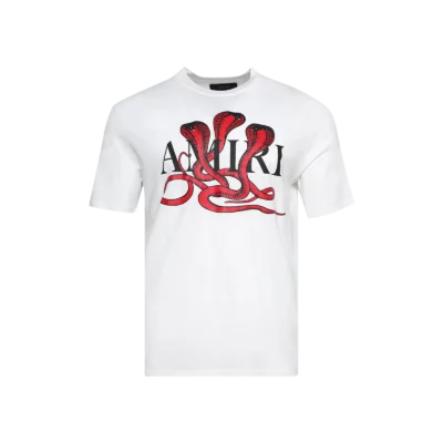 Snake Tee « White/Red »