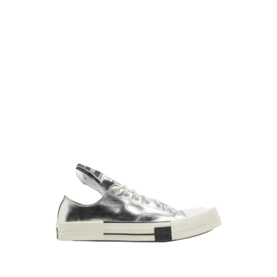 Converse Rick Owens x Turbodrk Chuck 70 Low Silver Lacquer