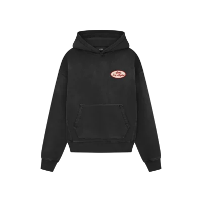 Station Patch Oversized Hoodie « Black » - L