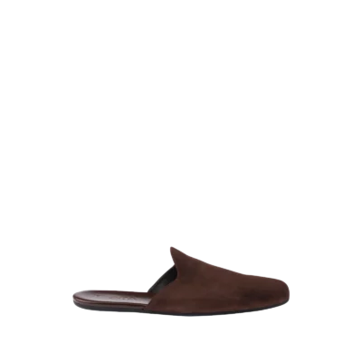 Suede Mules