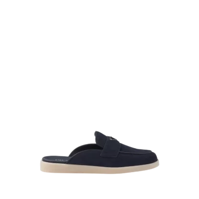 Suede Mules