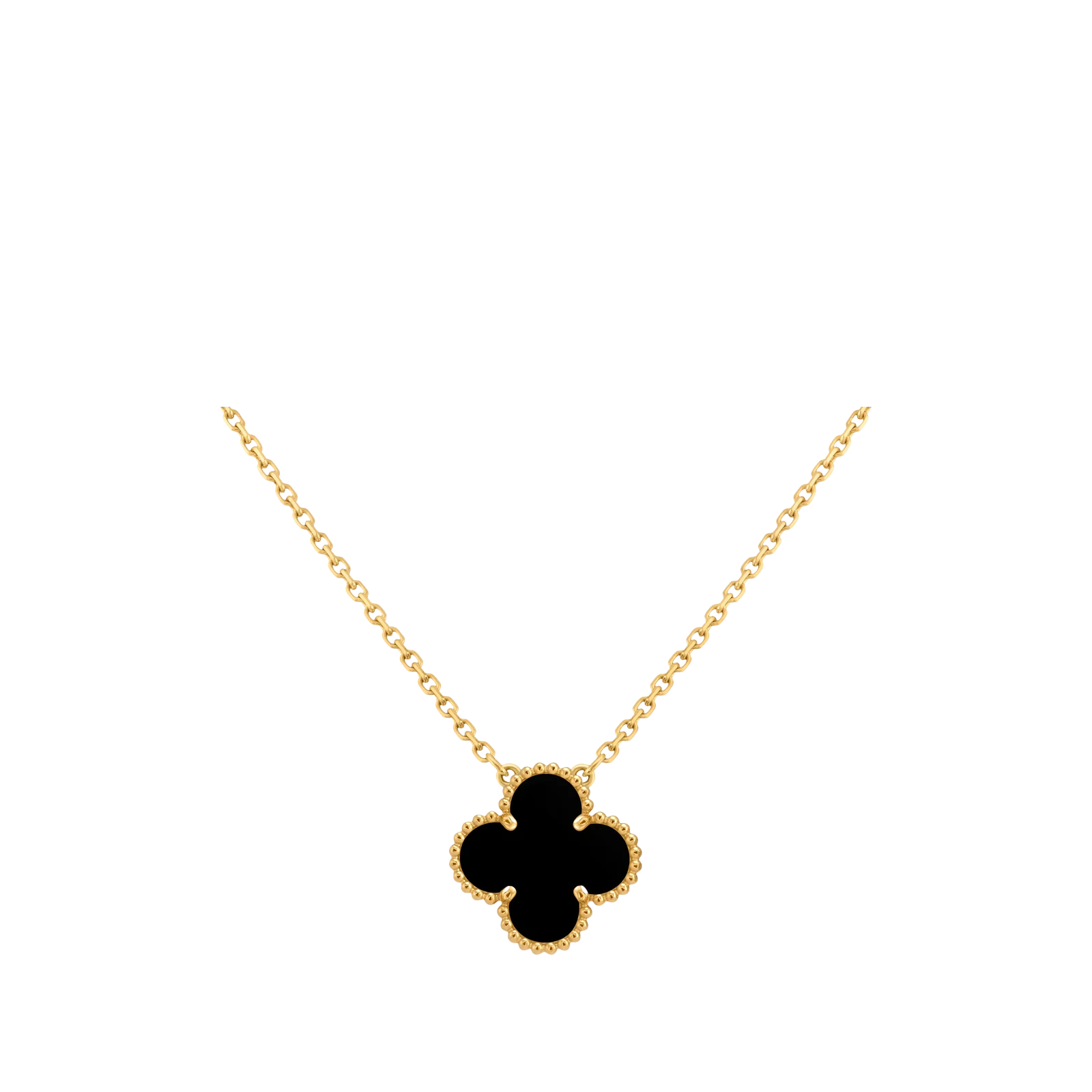 Van Cleef Arpels Vintage Alhambra Onyx