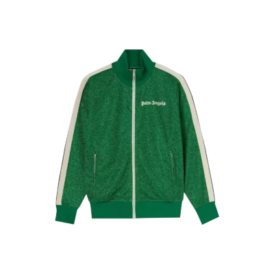 Lurex Track Jacket « Green/White »