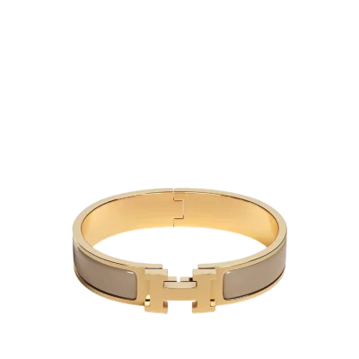 Bracelet Clic h « Brown »