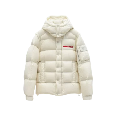 Doudoune Re-Nylon « Beige »