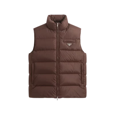 Doudoune Sans Manche Nylon « Brown »