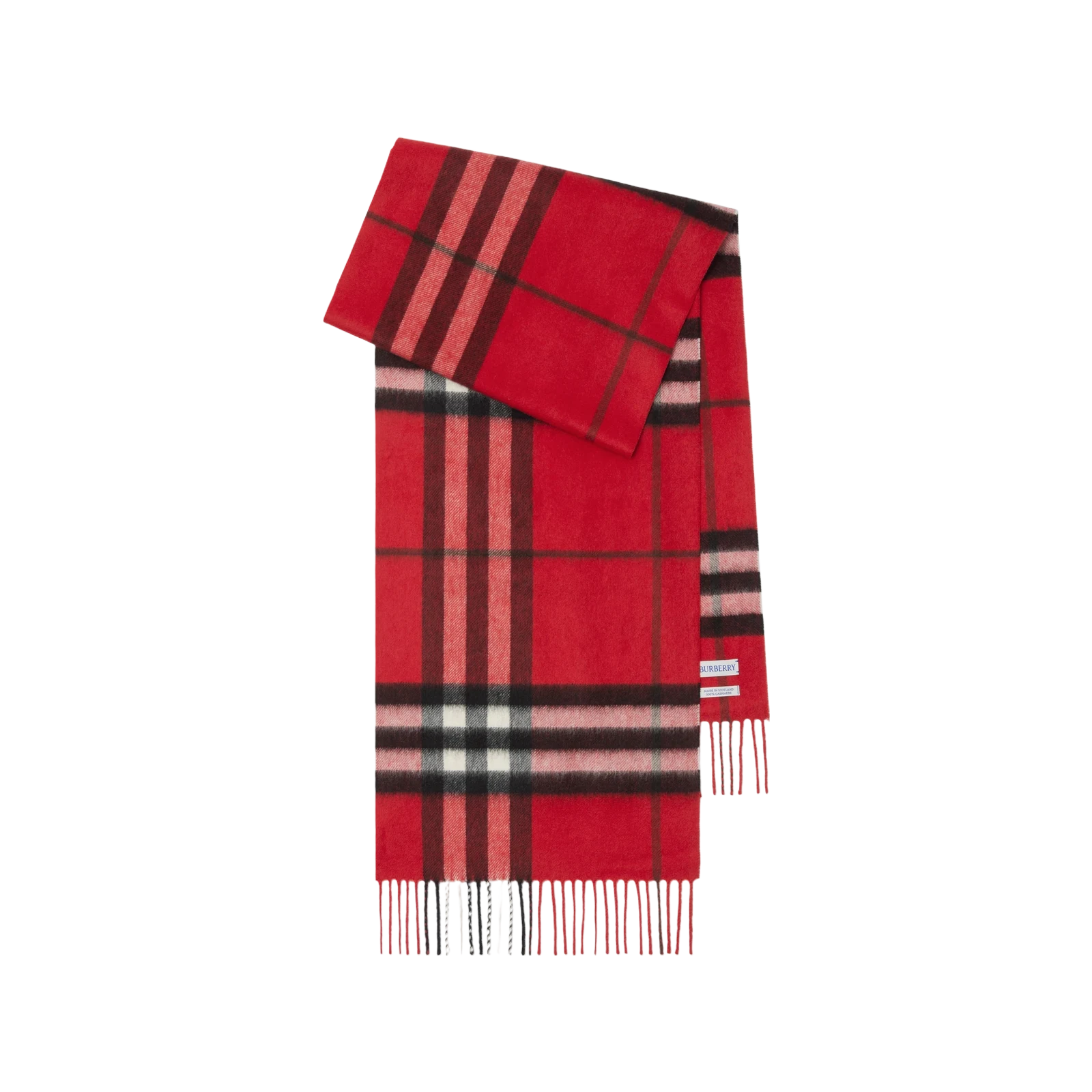 Burberry Écharpe En Cachemire Check