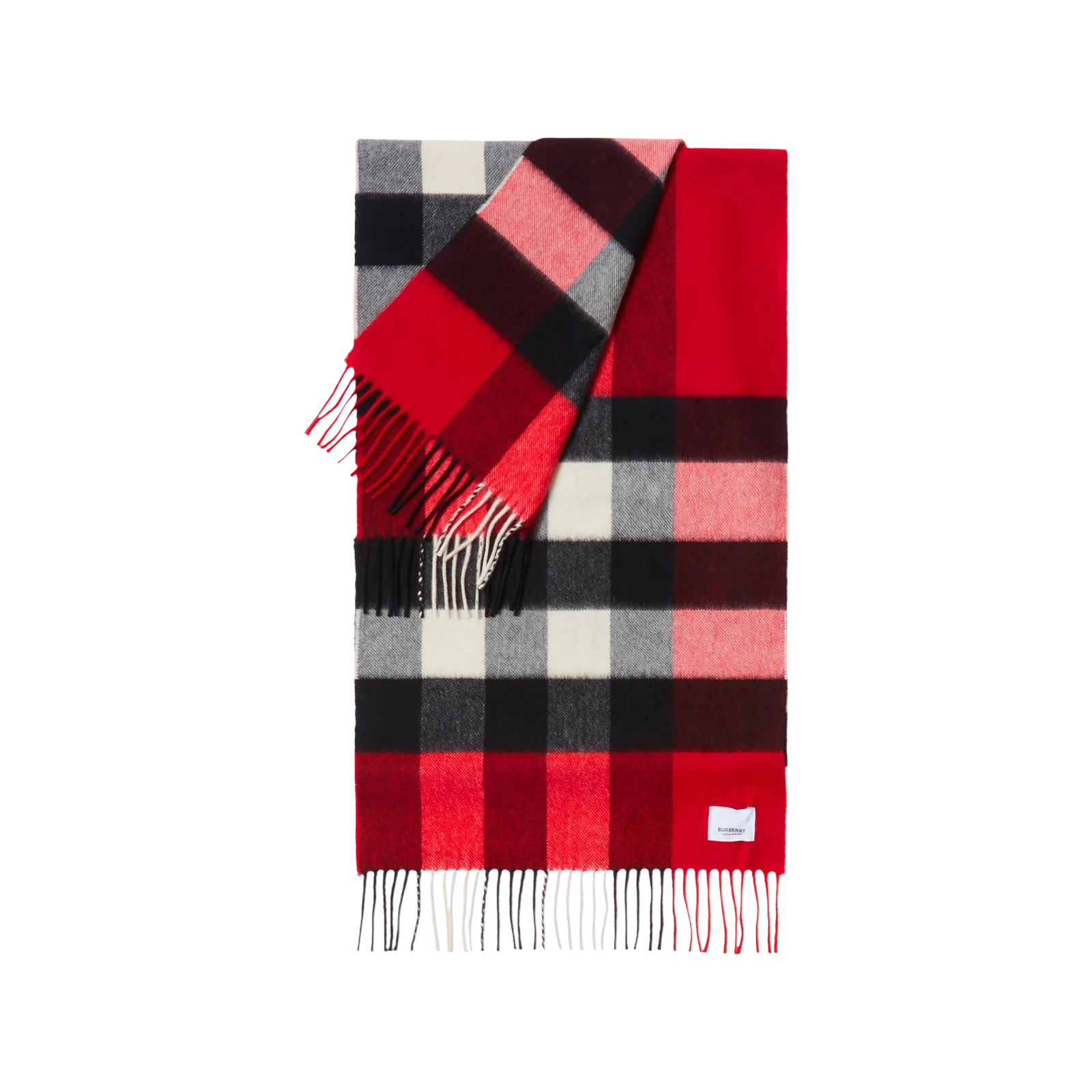 Burberry Écharpe En Cachemire Check