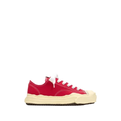 Hank Vintage Sole Canvas Low « Red »