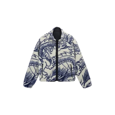 Stussy Dragon Sherpa Jacket « Natural »