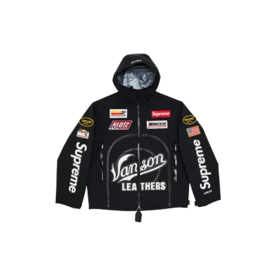 Vanson Leathers x Gore-Tex Shell Jacket « Black »