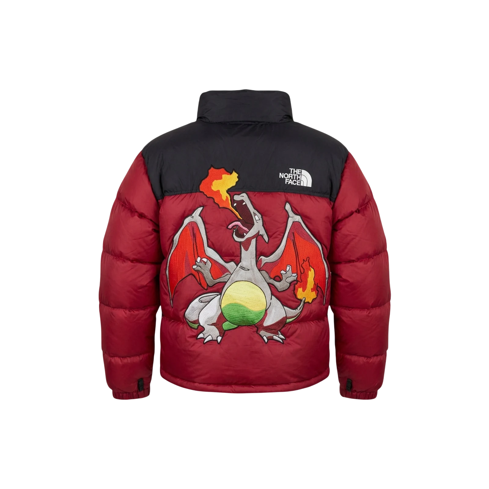 The North Face Pokémon x Nuptse Dracaufeu Shiny