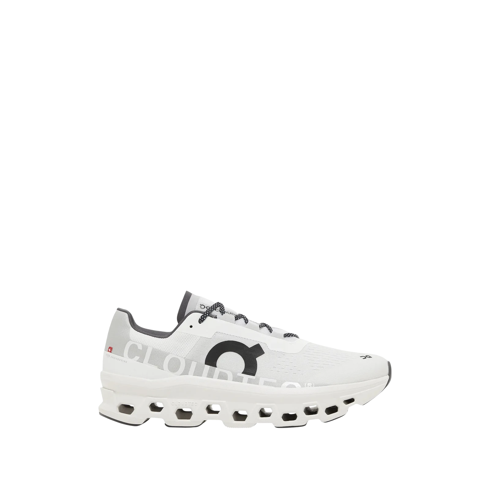 On Cloudmonster White Black