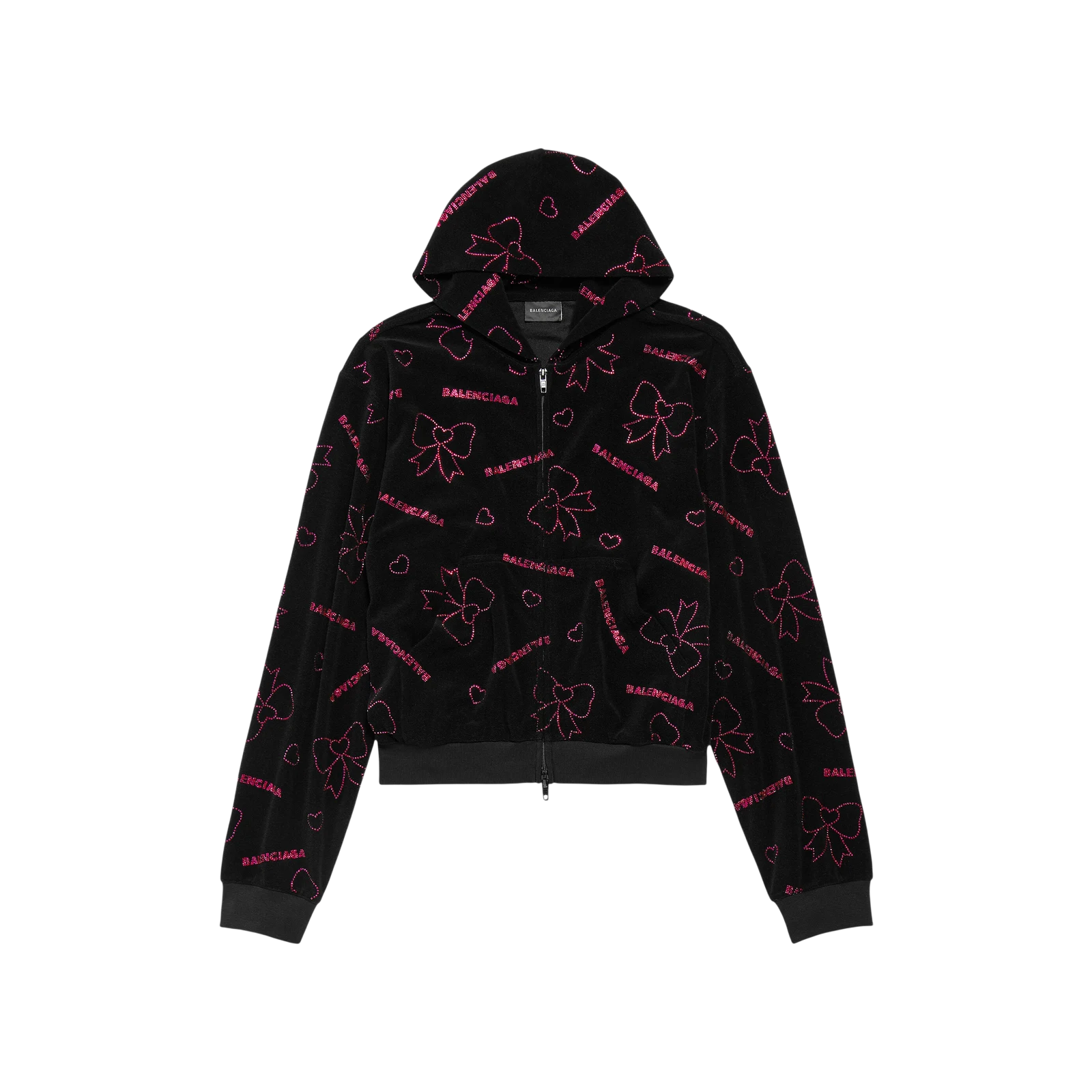 hoodie zippe handrawn bows 1775038765