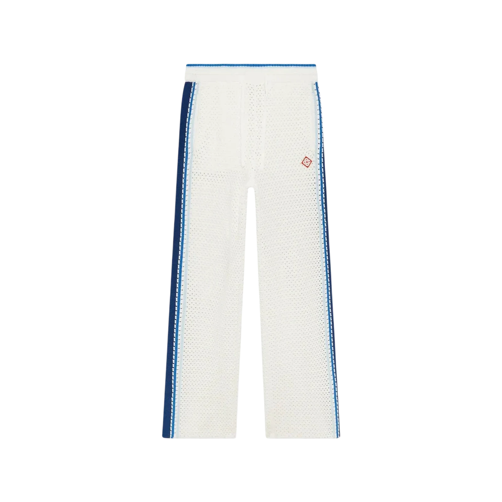 Casablanca Survêtement En Mesh à Rayures Blanches Et Bleues