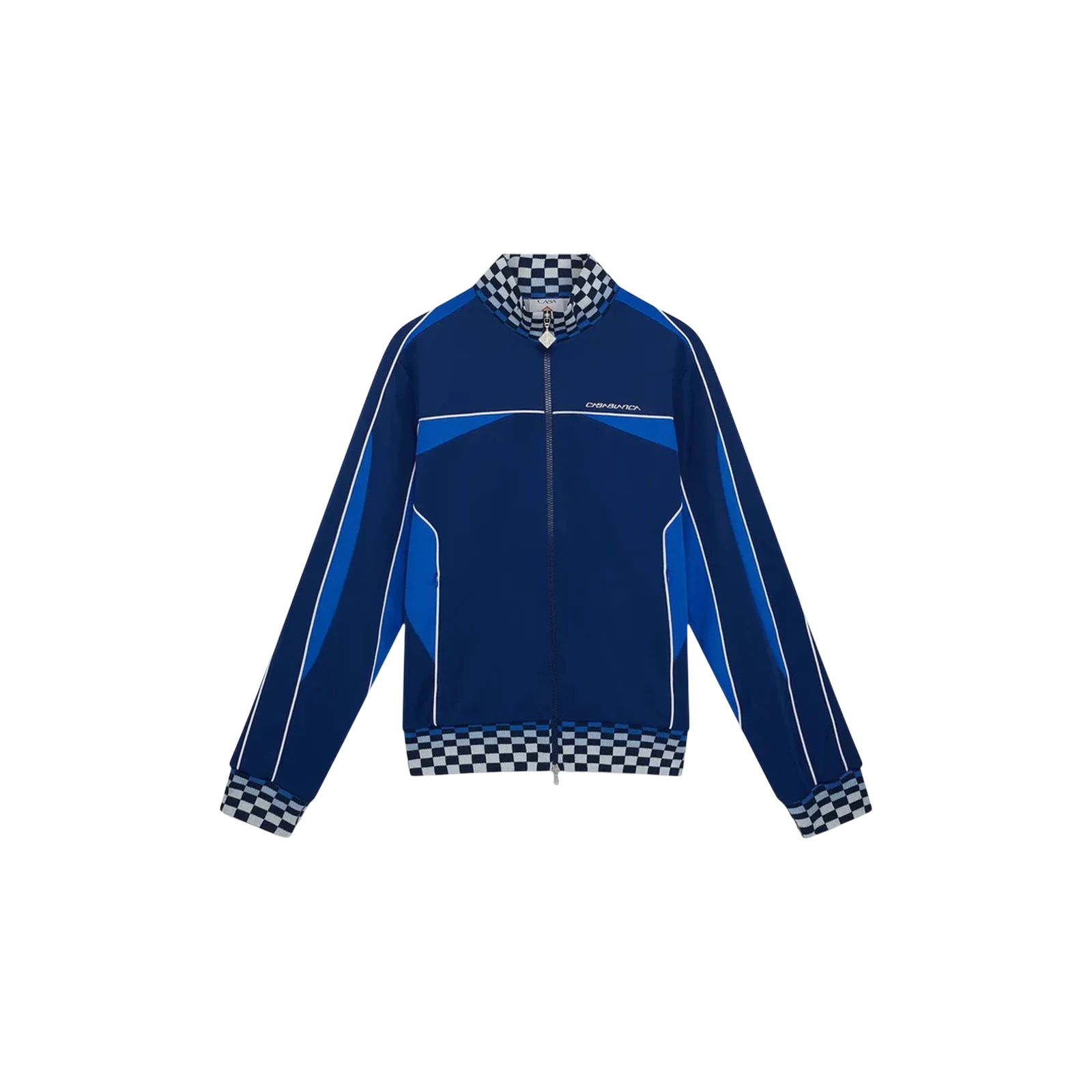 Casablanca Survêtement En Tricot Bleu Marine Cyber