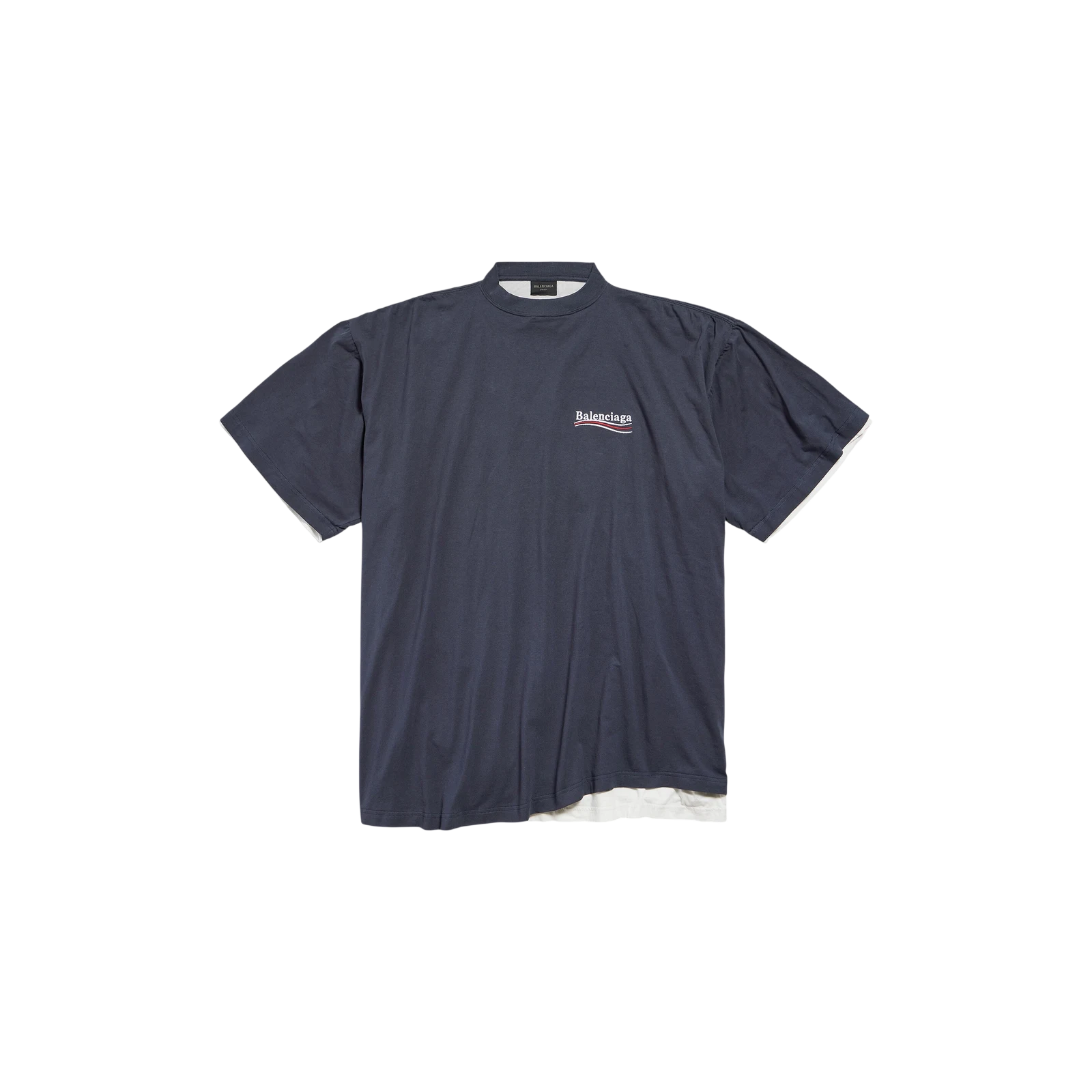 Balenciaga T-Shirt Double Political Campaign
